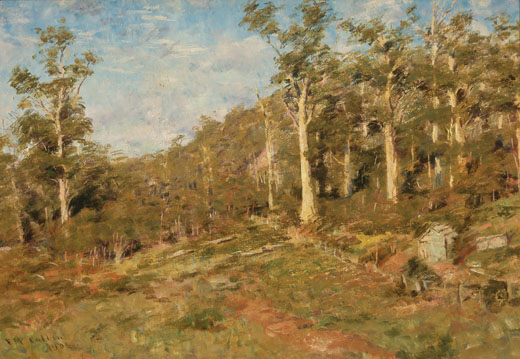 Frederick Mccubbin Hillside Macedon